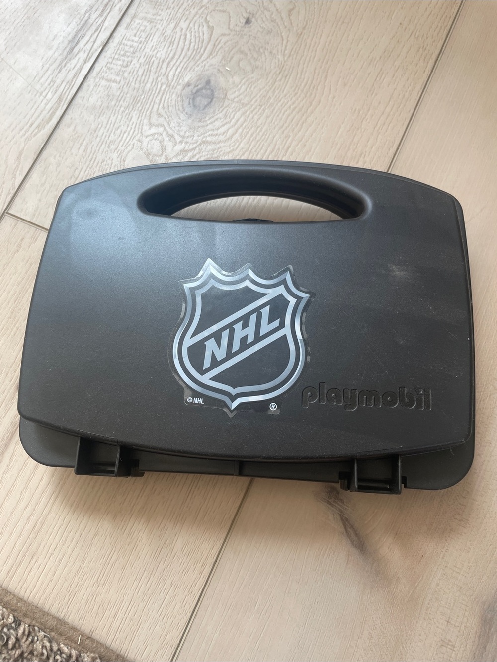 Playmobil NHL shootout carry case
